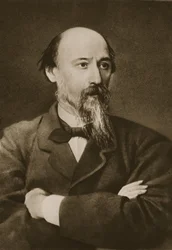 Nikolai Nekrasov (sepiafoto)
